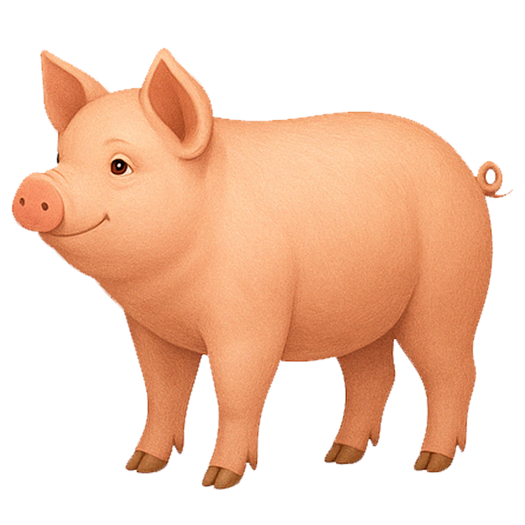 Year of the Pig แปลว่า ปีหมู (ปีกุน)