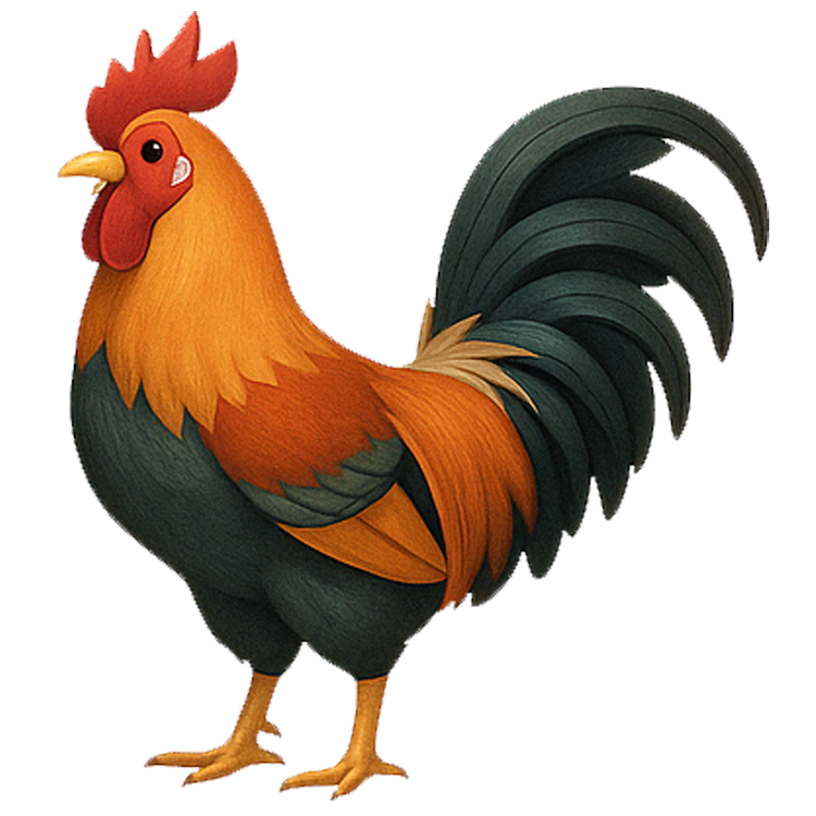 Year of the Rooster แปลว่า ปีไก่ (ปีระกา)