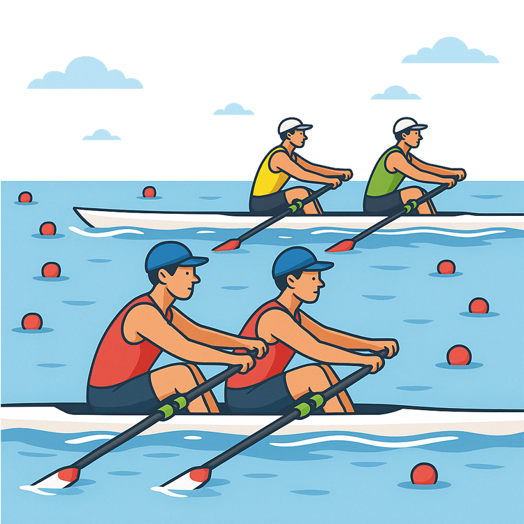 rowing แปลว่า กีฬาพายเรือ