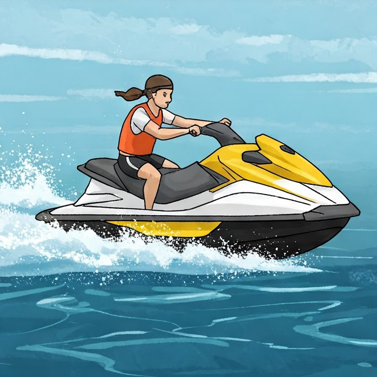 jetski แปลว่า กีฬาเจ็ทสกี