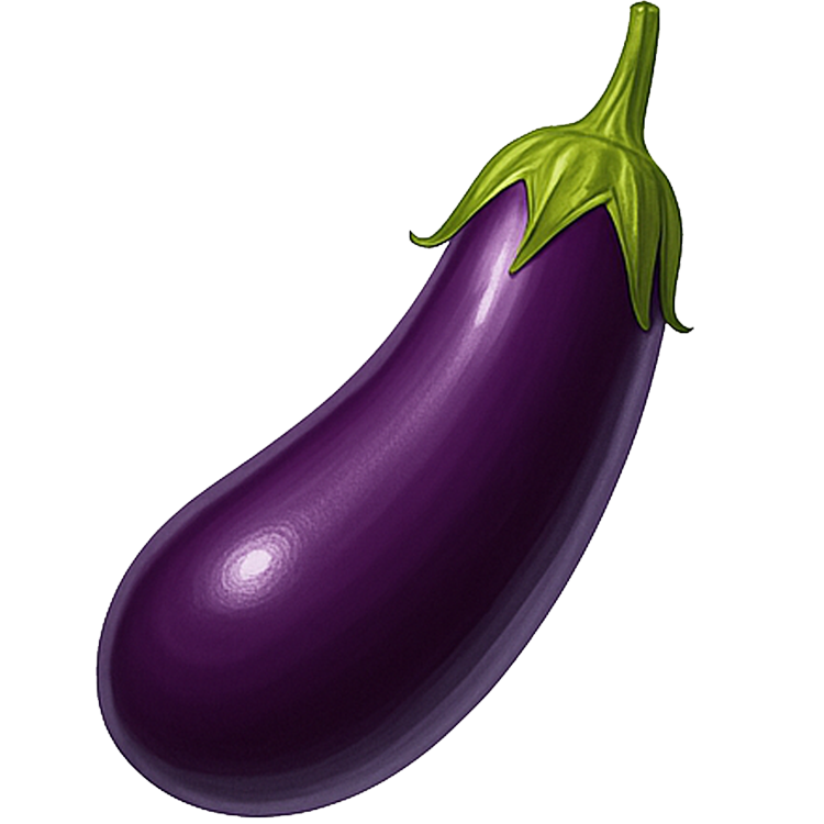 aubergine แปลว่า มะเขือยาวสีม่วงเข้ม