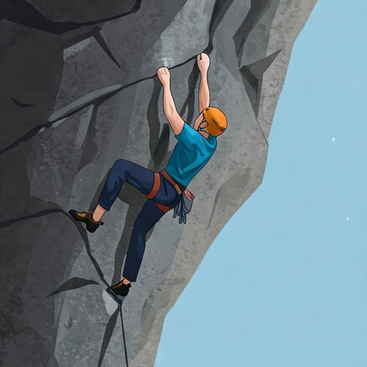 climbing แปลว่า ไต่เขา,ปีนเขา