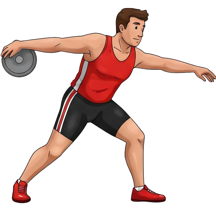 discus throwing แปลว่า กีฬาขว้างจักร