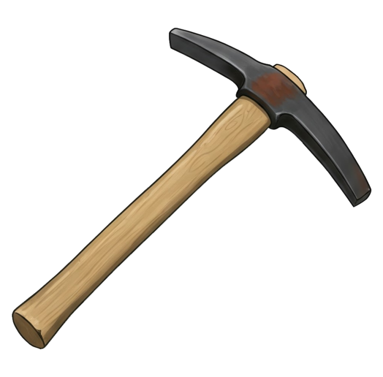 pickaxe แปลว่า อีเต้อสำหรับขุด