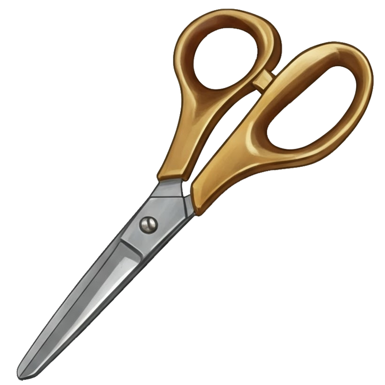 scissors แปลว่า กรรไกร