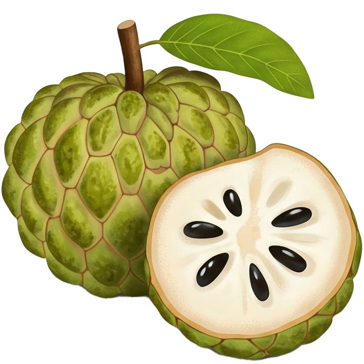custard apple แปลว่า น้อยหน่า