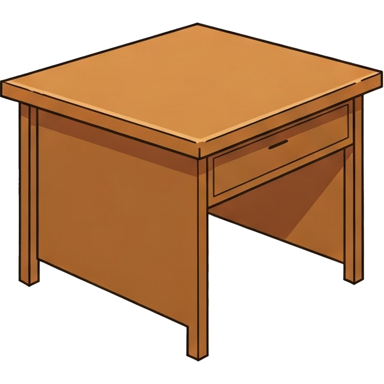 desk แปลว่า โต๊ะ