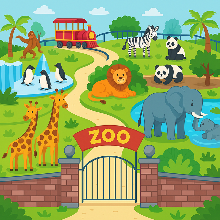 zoo แปลว่า สวนสัตว์