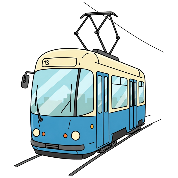 train แปลว่า รถไฟ