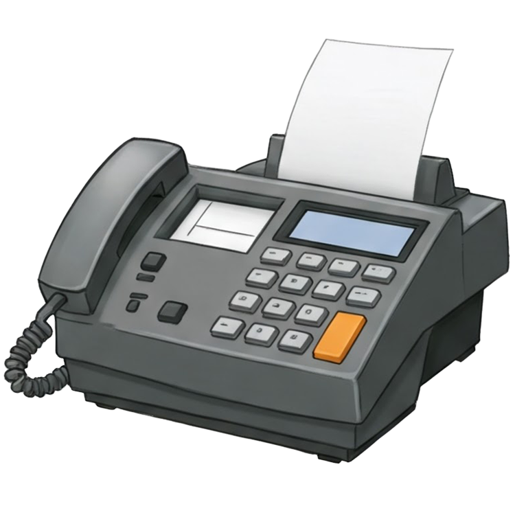 fax แปลว่า เครื่องแฟคซ์