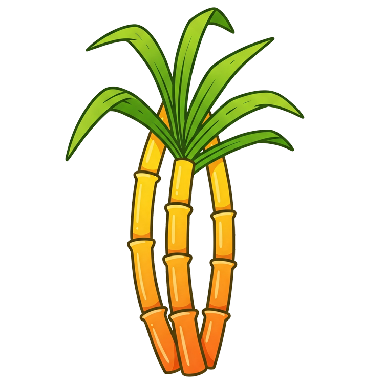 sugar cane แปลว่า ต้นอ้อย