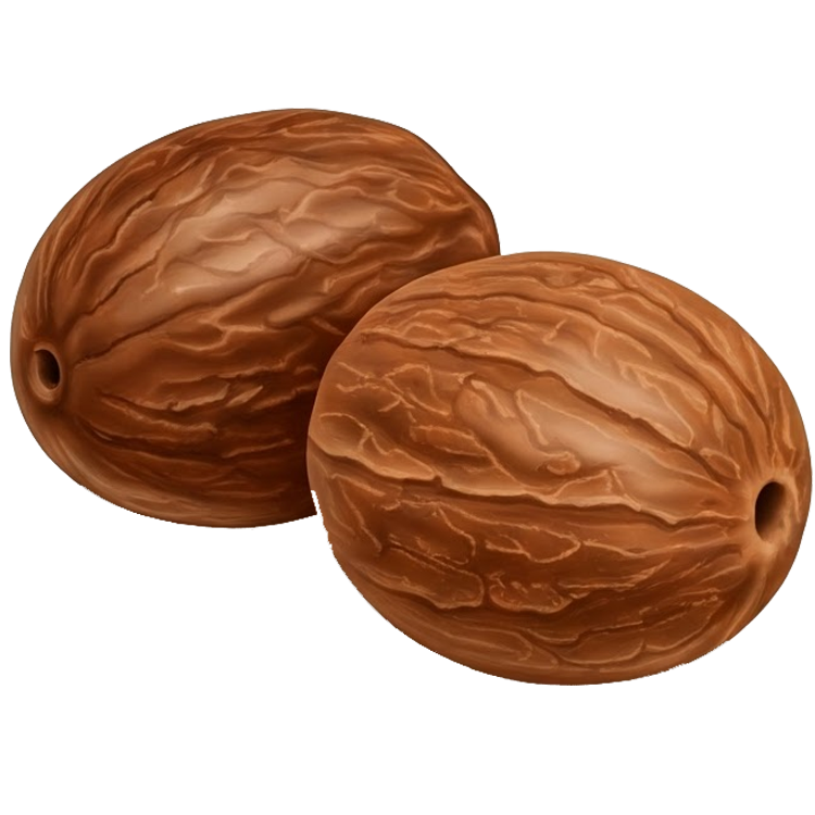 nutmeg แปลว่า ลูกจันทน์ของต้นจันทน์เทศ