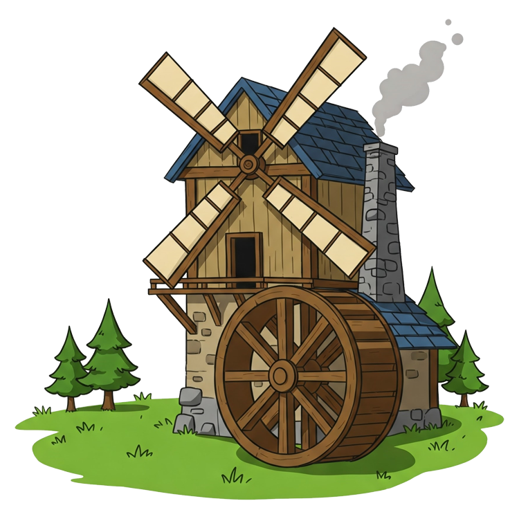 mill แปลว่า โรงสี