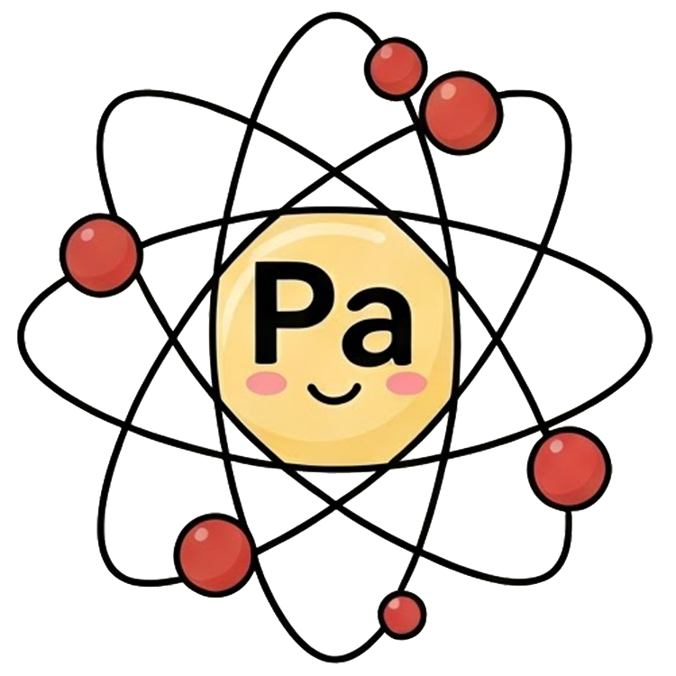 protactinium แปลว่า โพรแทกทิเนียม (Pa)