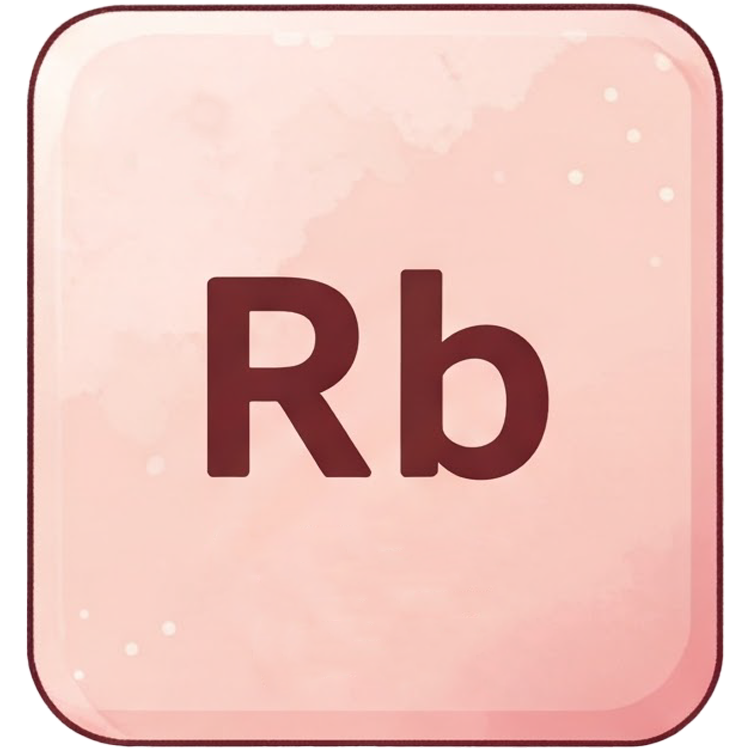 rubidium แปลว่า ธาตุรูบิเดียม (Rb)