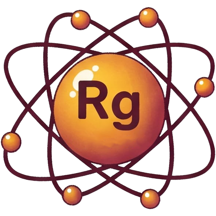 Roentgenium แปลว่า ธาตุเรินเกเนียม (Rg)