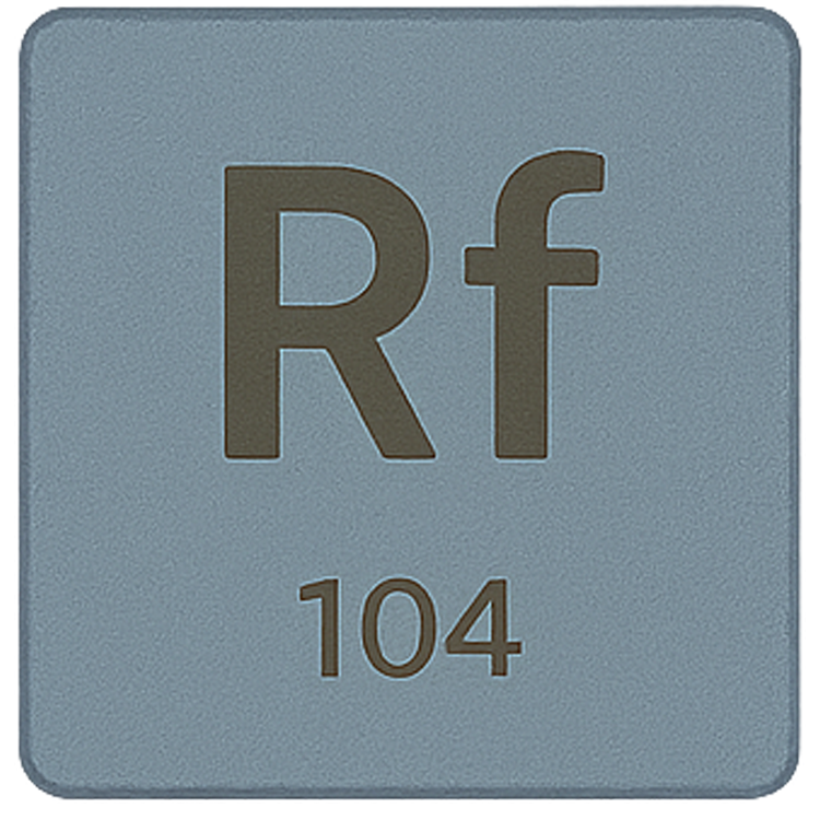 rutherfordium แปลว่า ธาตุรัทเทอร์ฟอร์เดียม (RF)