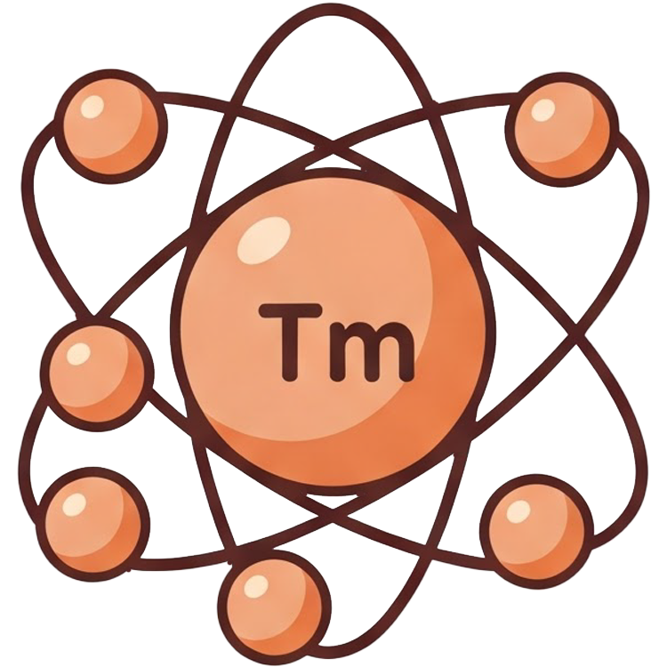 thulium แปลว่า ธาตุทูเลียม (Tm)