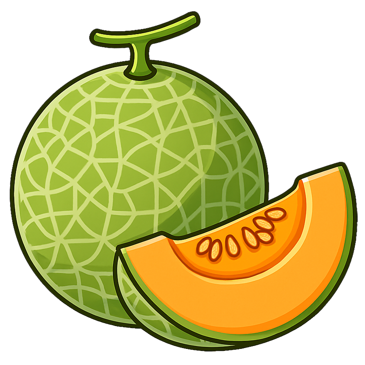 cantaloupe แปลว่า แคนตาลูป