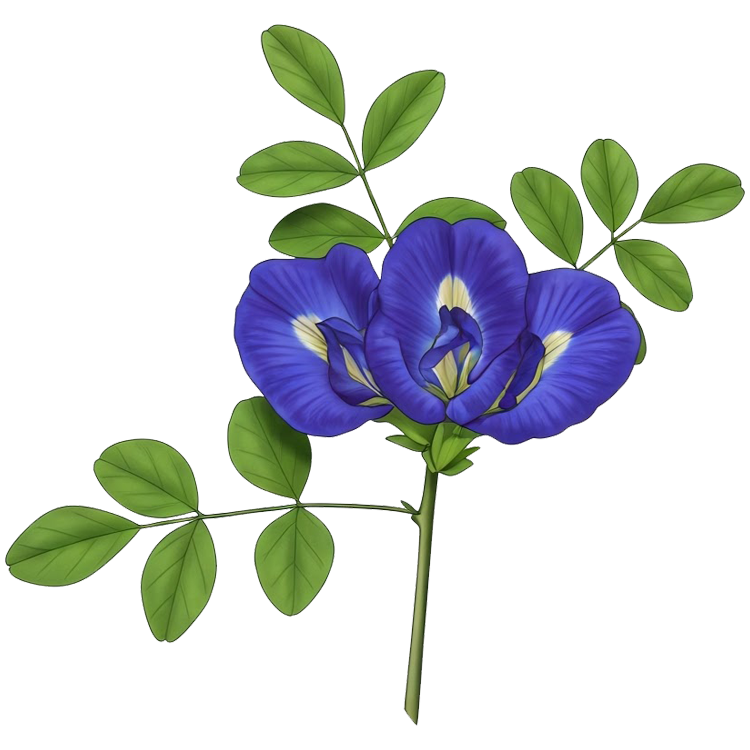 butterfly pea แปลว่า ดอกอัญชัน