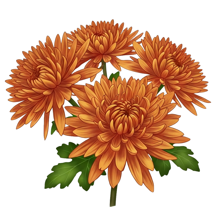 chrysanthemum แปลว่า ดอกเบญจมาศ