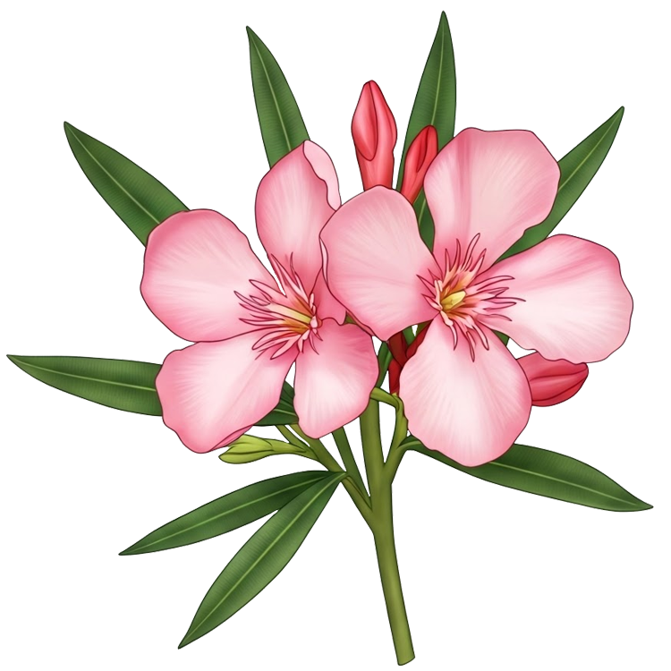 olender แปลว่า ดอกยี่โถ