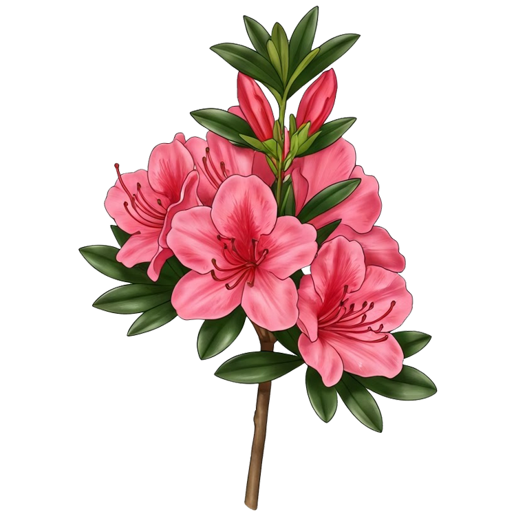 azalea แปลว่า ดอกกุหลาบพันปี