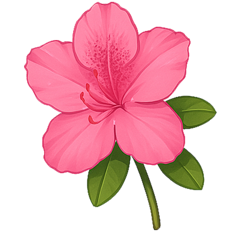 azalea แปลว่า ดอกกุหลาบพันปี