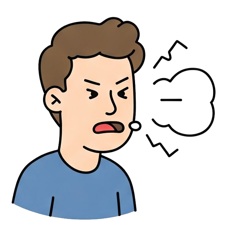 jabber แปลว่า พูดรัว ไม่ชัดเจน