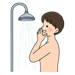 take a shower