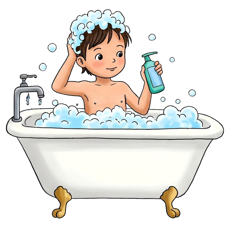 wash hair แปลว่า สระผม