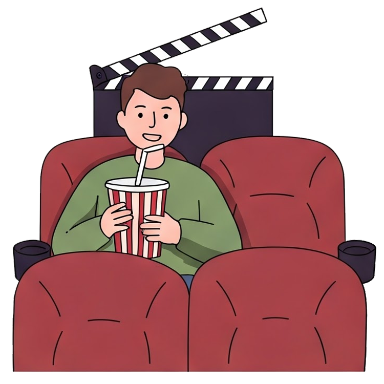 watch a movie แปลว่า ไปดูหนัง