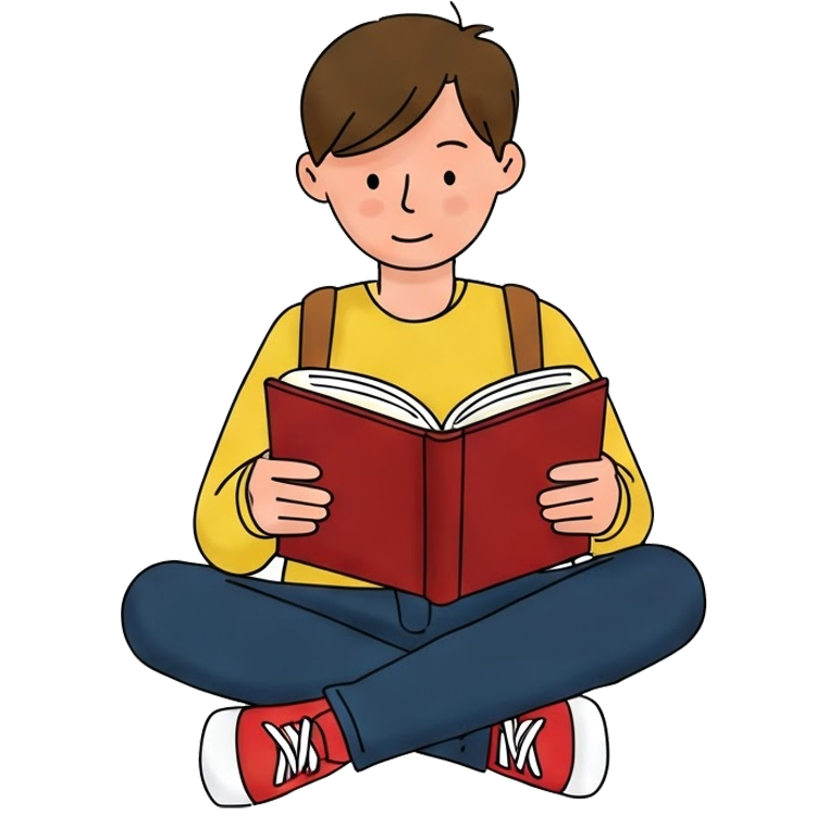 read a book แปลว่า อ่านหนังสือ