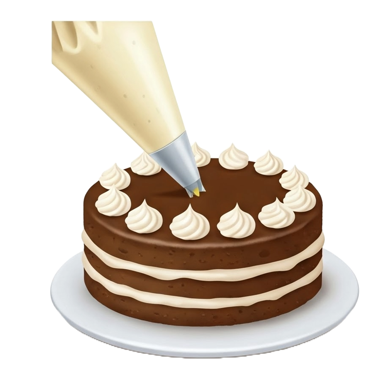 decorate a cake แปลว่า ตกแต่งหน้าขนมหรือเค้ก