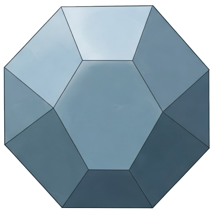 dodecahedron แปลว่า ทรงสิบสองหน้า