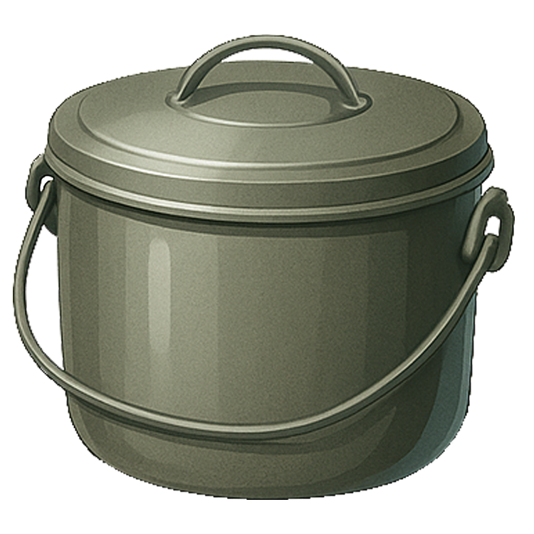 camp pot แปลว่า หม้อสนาม