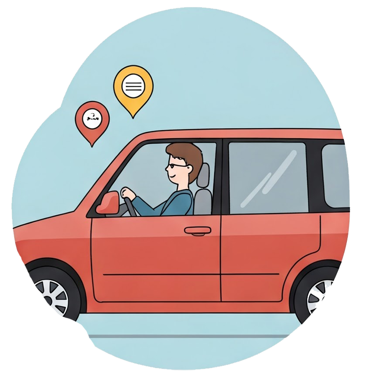 drive to work แปลว่า ขับรถไปทำงาน