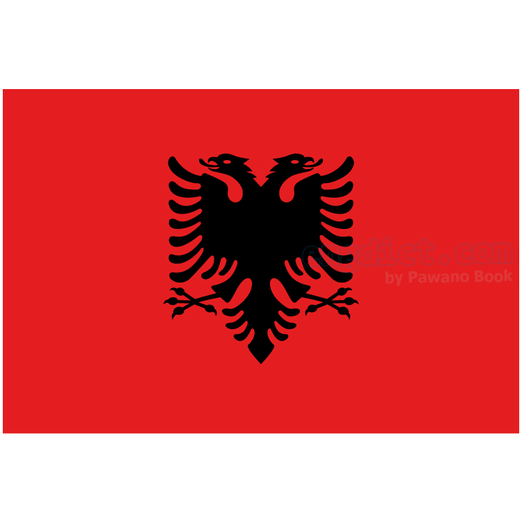 Albania แปลว่า แอลเบเนีย