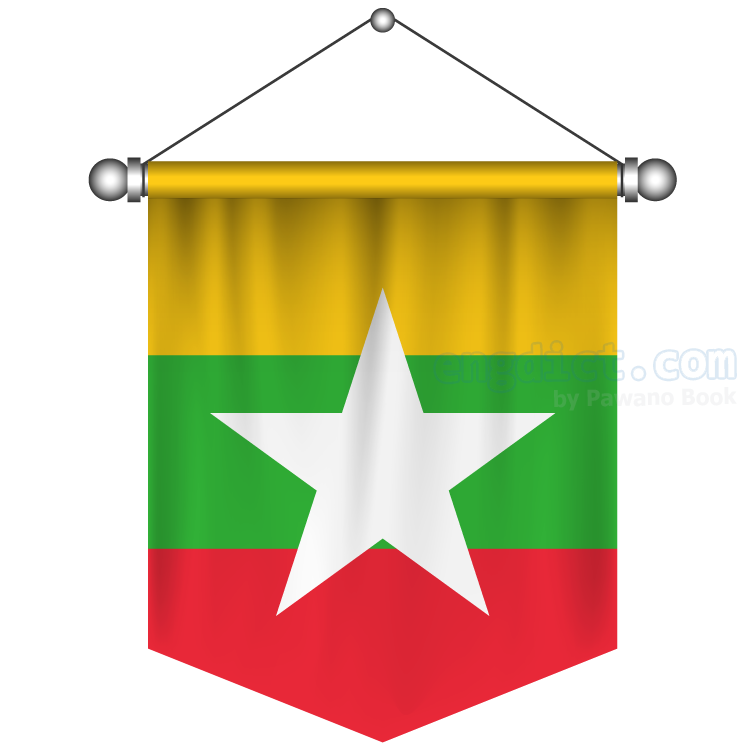 Myanmar แปลว่า พม่า