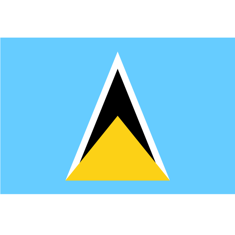 Saint Lucia แปลว่า เซนต์ลูเชีย