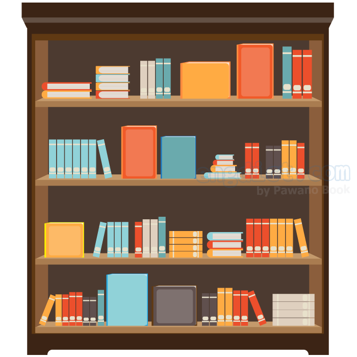 bookshelf แปลว่า ชั้นหนังสือ