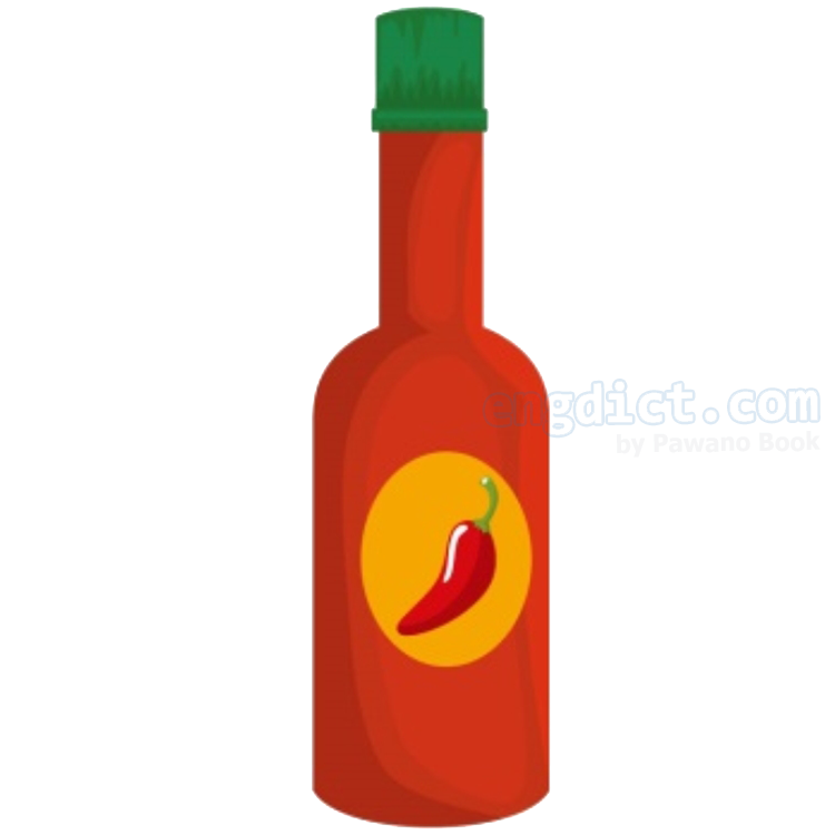 chili sauce แปลว่า ซอสพริก