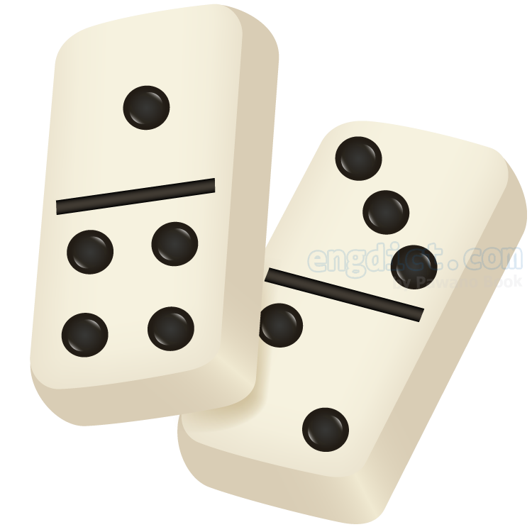 dominoes แปลว่า เกมโดมิโน