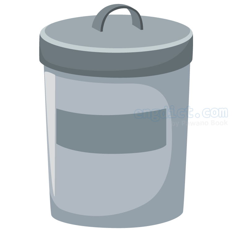 Dustbin (ดัสท์บิน) แปลว่าอะไร? ดูความหมาย ภาพประกอบ ตัวอย่างประโยค |  Engdict.Com