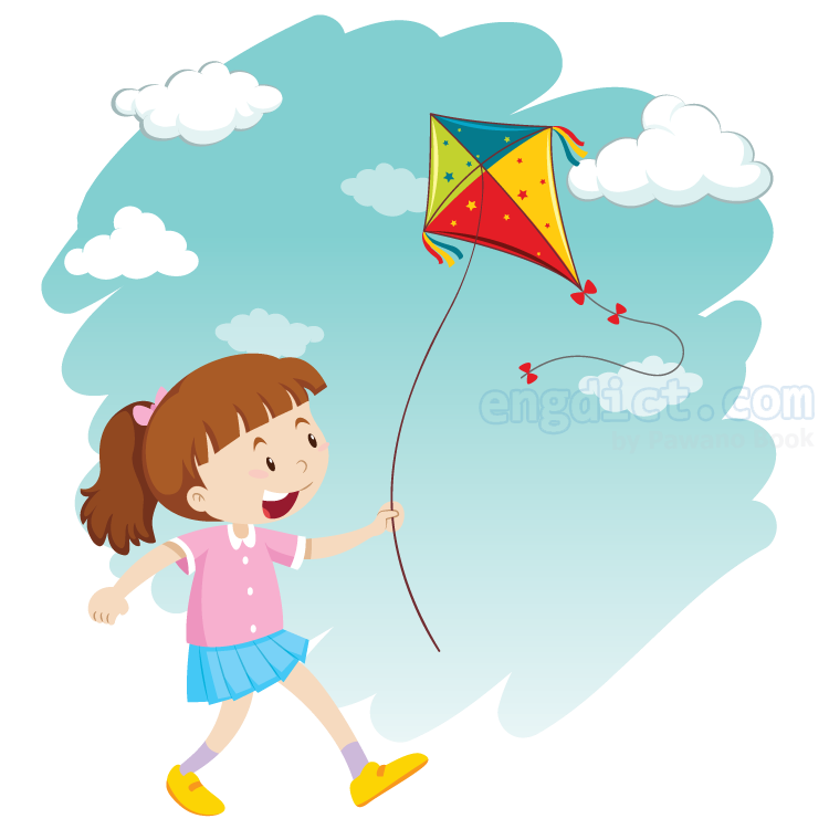 flying kite แปลว่า เล่นว่าว