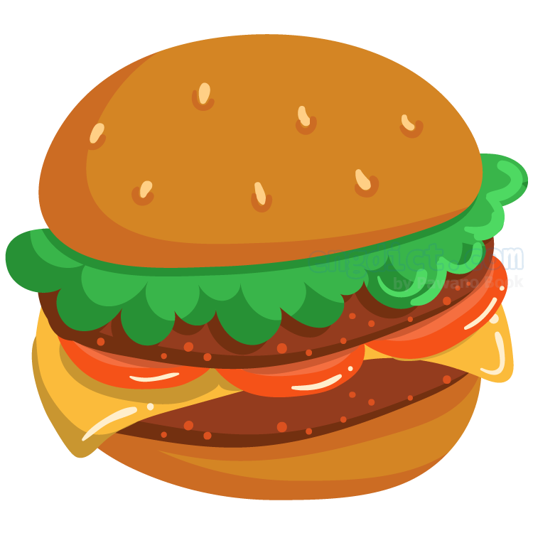 Hamburger (แฮมเบอเกอะ) แปลว่าอะไร? ดูความหมาย ภาพประกอบ ตัวอย่างประโยค |  Engdict.Com