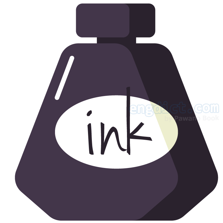 ink แปลว่า น้ำหมึก