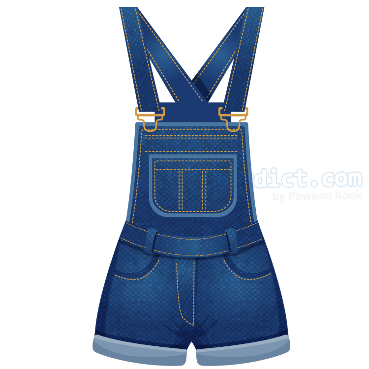 overalls (โอเวอะรอลส) แปลว่าอะไร? ดูความหมาย ภาพประกอบ ตัวอย่างประโยค | ENGDICT.COM Overalls (โอเวอะรอลส) แปลว่าอะไร? ดูความหมาย ภาพประกอบ ตัวอย่างประโยค | Engdict.Com