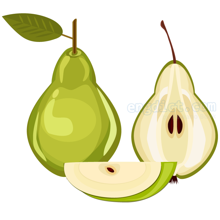 pear แปลว่า ลูกแพร์