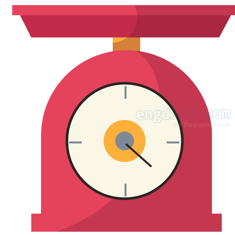 scale แปลว่า ตราชั่ง